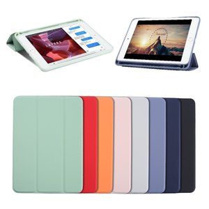 ipad10.2 protective case Pro3 pen slot soft shell air4 leather case apple mini56